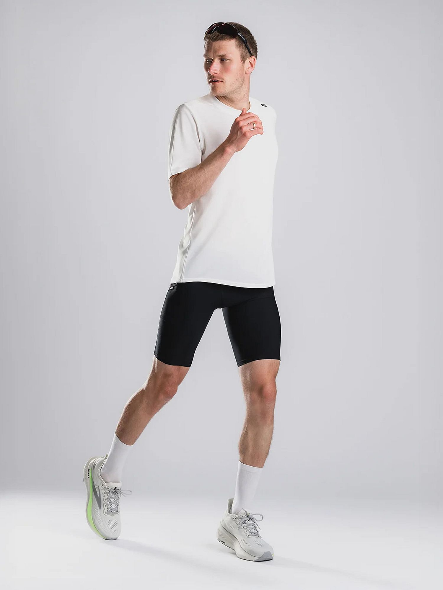 144505-Fusion-Tempo-Two-Run-T-shirt-heren-wit-afbeelding-4