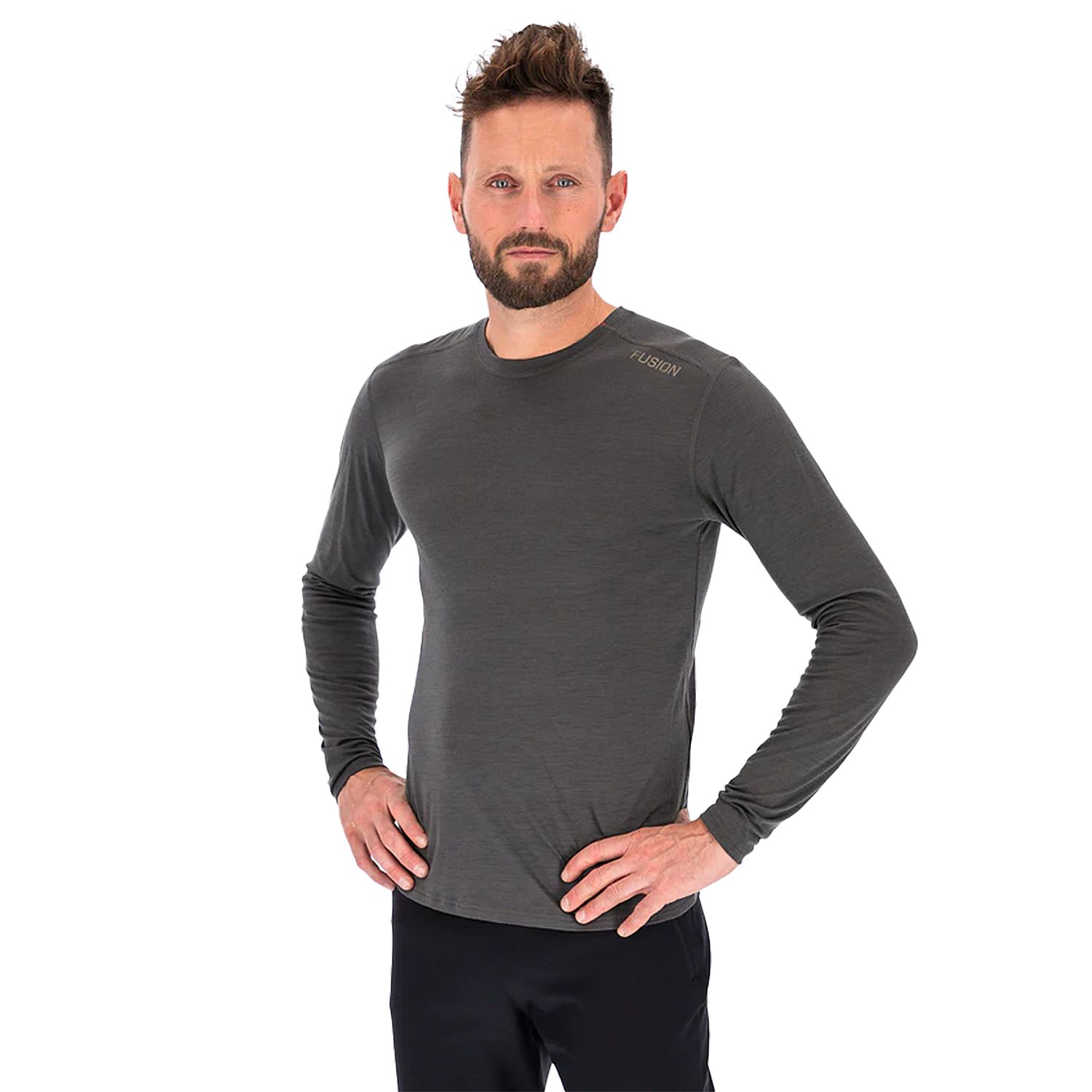 95035-Fusion-Merino-150-LS-Shirt-grijs-heren-afbeelding-1