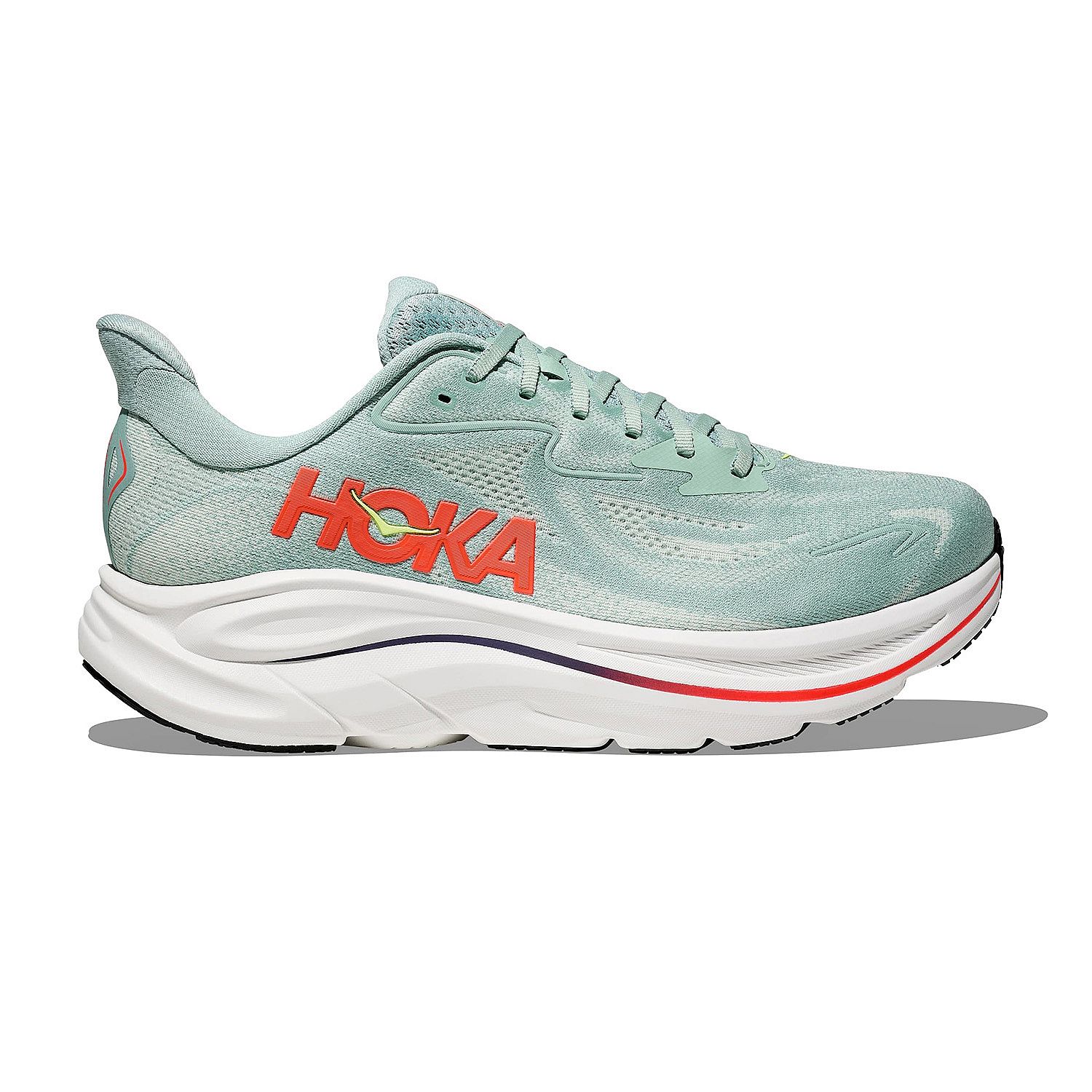 122747-Hoka-Clifton-10-hardloopschoenen-SageNeon-Flame-WIDE-Heren-afbeelding-1