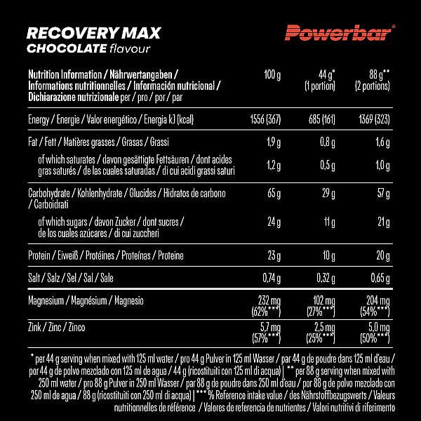 107579-Powerbar-Recovery-max-drink-chocolate-1144-gram-afbeelding-4