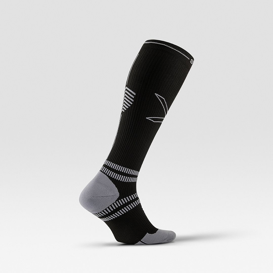 116184-Stox-Running-Socks-zwartgrijs-heren-afbeelding-2