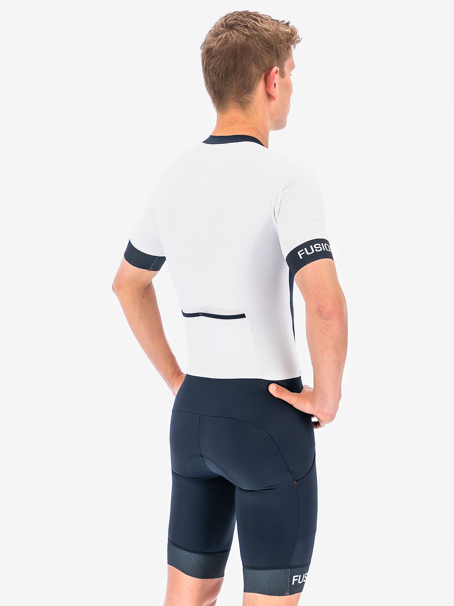 88220-Fusion-TEMPO-Three-Suit-korte-mouw-blauwwit-Unisex-afbeelding-2