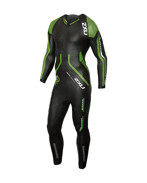 102848-2XU-Propel-pro-lange-mouw-gebruikt-wetsuit-zwartgroen-heren-SM---WGBR267-afbeelding-1