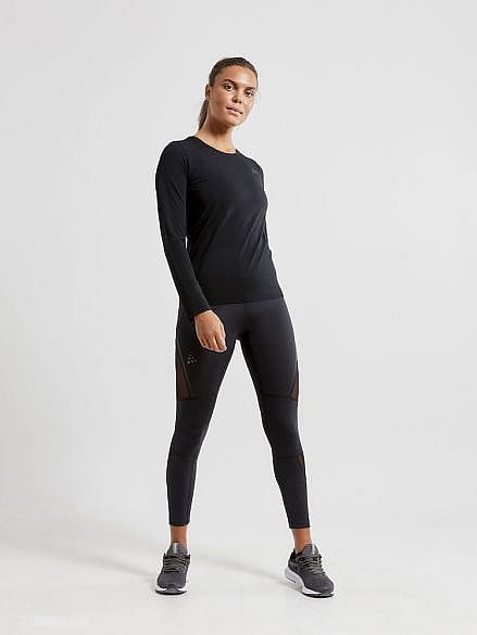 60479-Craft-Fuseknit-Light-lange-mouw-ondershirt-zwart-dames-afbeelding-6