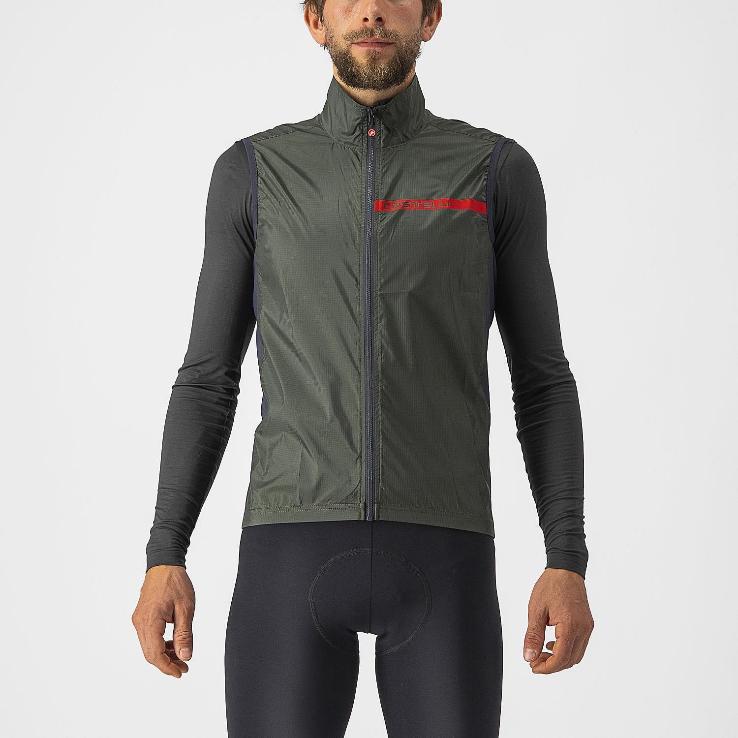 80602-Castelli-Squadra-stretch-mouwloos-vest-groen-heren-afbeelding-1