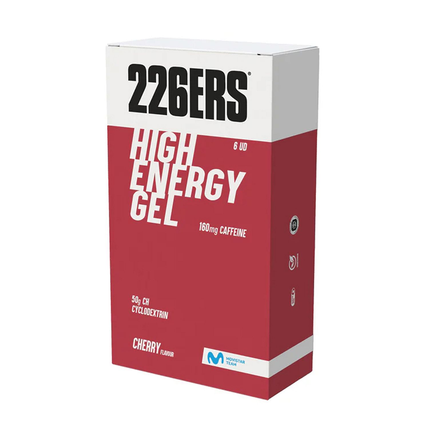144044-226ers-High-Energy-Gel-76gr-Caffeine-Cherry-6x76g-afbeelding-1
