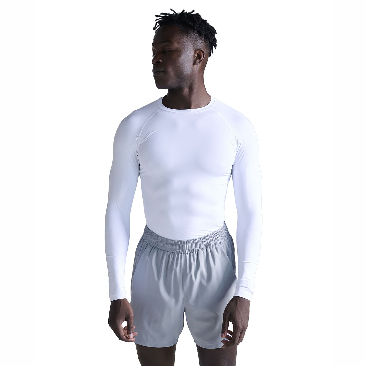 141796-2XU-Core-Compression-hardloopshirt-lange-mouw-White-heren-afbeelding-4