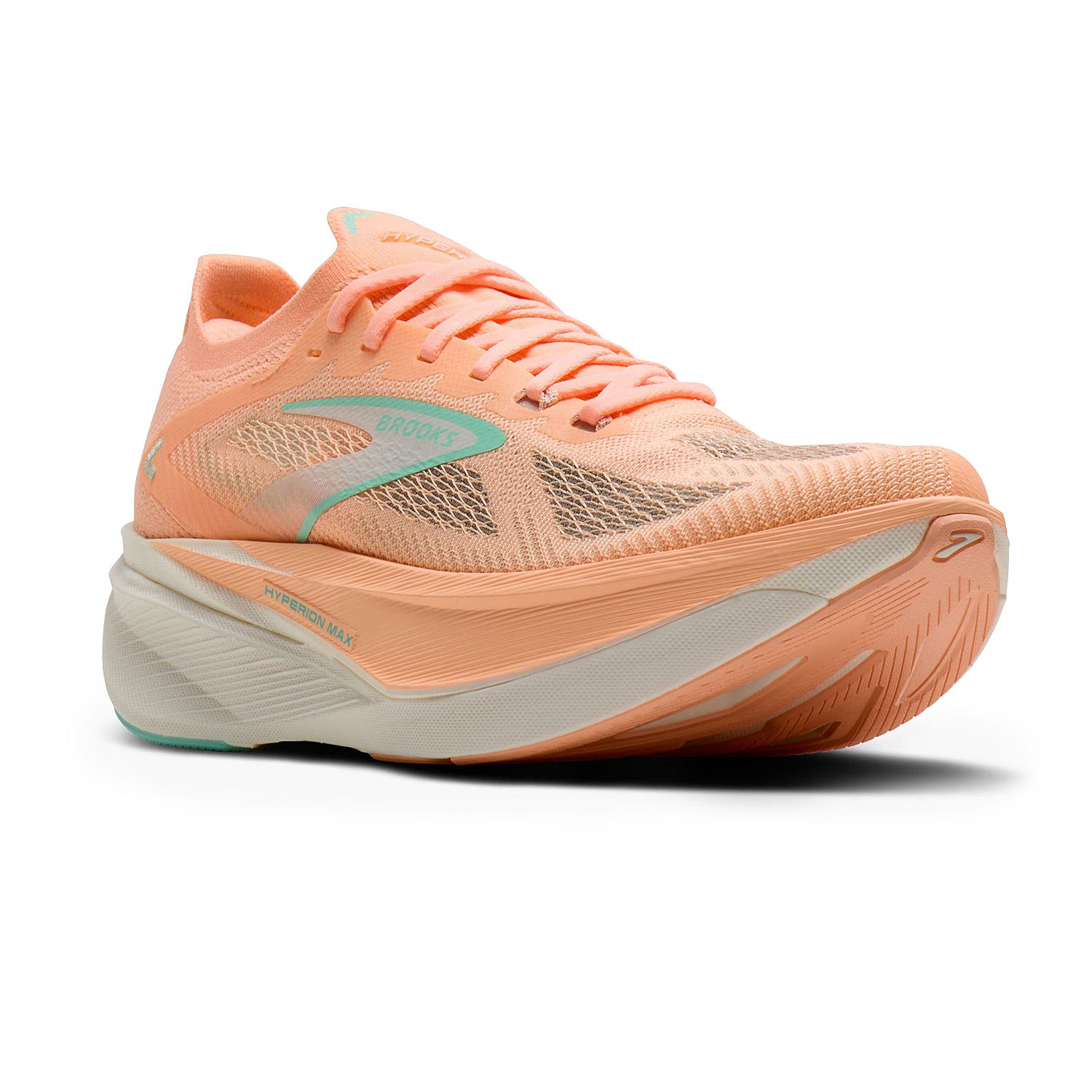 143930-Brooks-Hyperion-Max-3-hardloopschoenen-CoralYuccaCoconut-dames-afbeelding-2