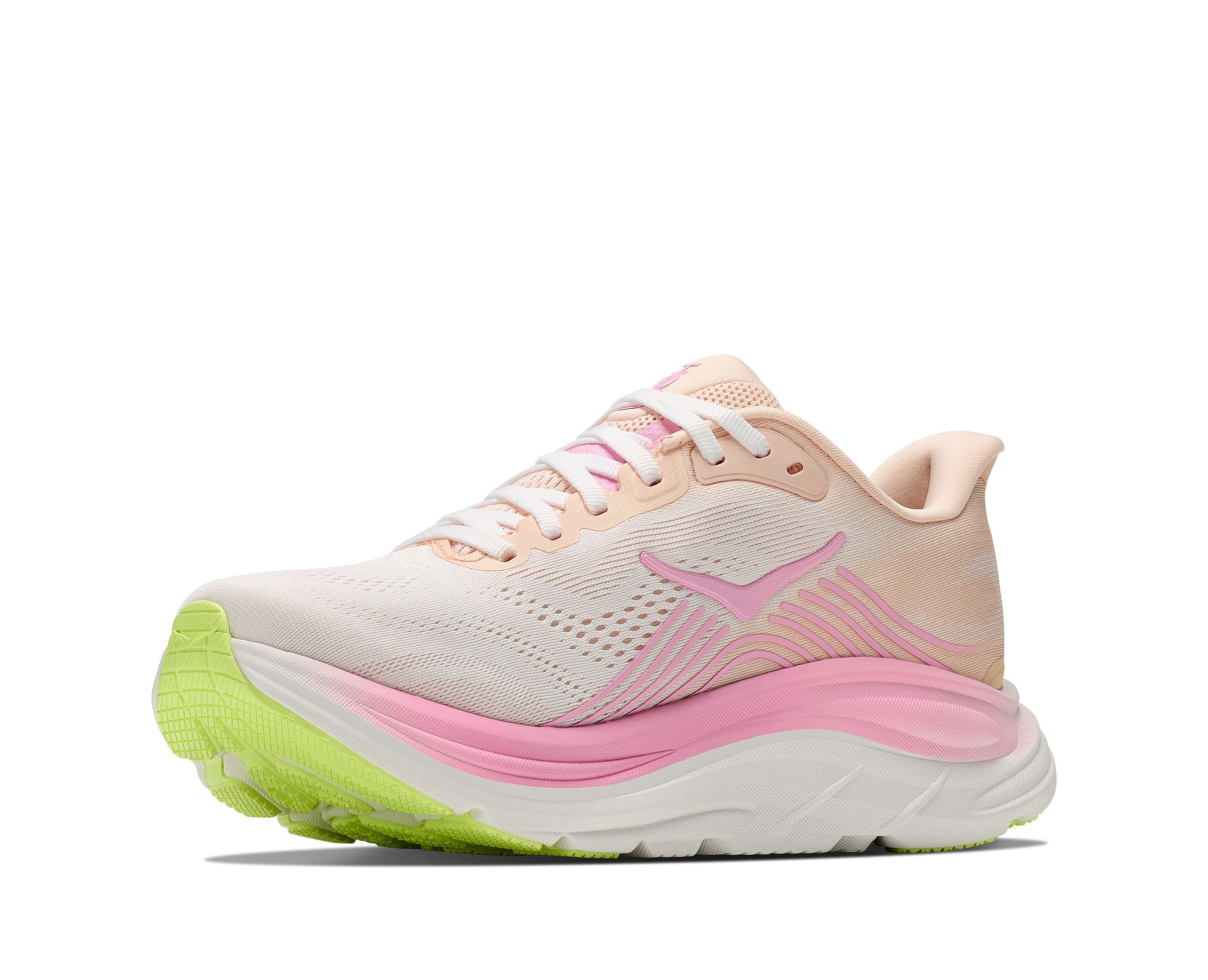 144462-Hoka-Clifton-11-hardloopschoenen-tangerine-glowwhite-dames-afbeelding-3