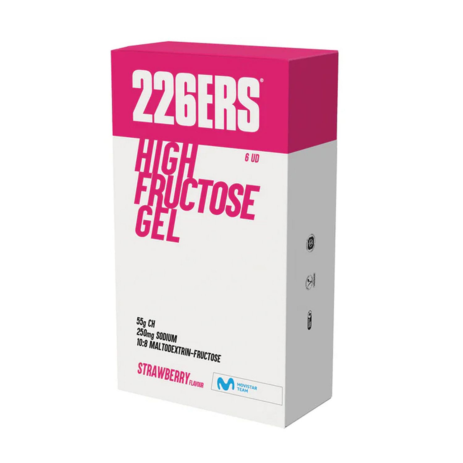 144050-226ers-High-Fructose-Gel-Strawberry-6x80g-afbeelding-1