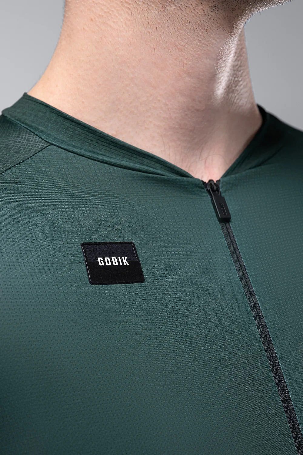 114432-Gobik-Infinity-fietsshirt-korte-mouw-bunker-green-unisex-afbeelding-5