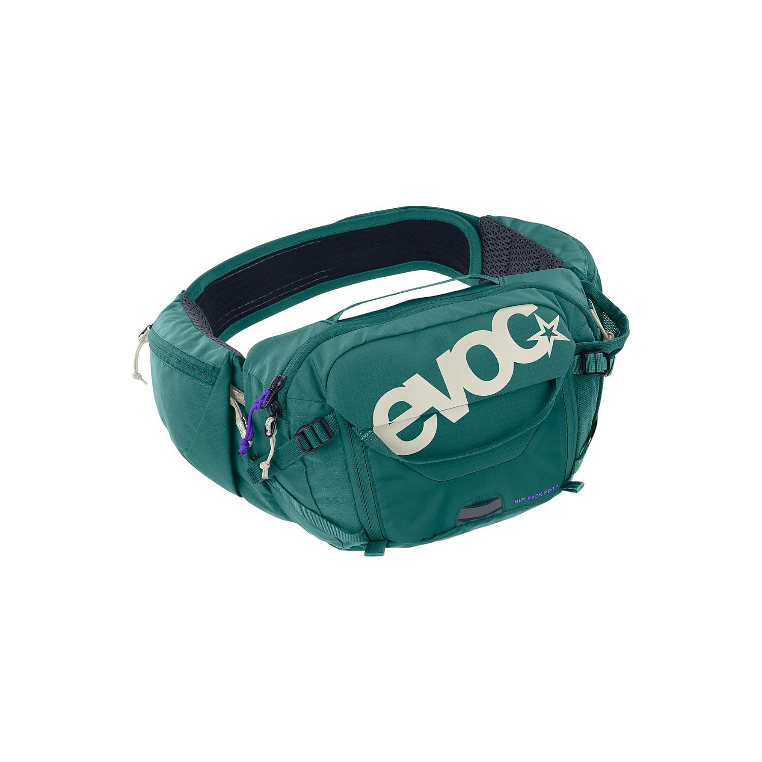 123470-Evoc-Hip-Pack-Pro-3L--15L-Hydration-Bladder-heuptas-groen-afbeelding-1