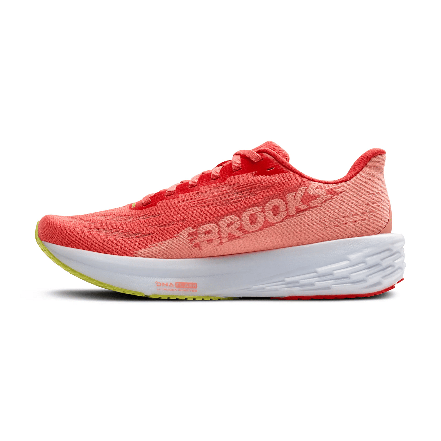109901-Brooks-launch-11-hardloopschoenen-coralprimrosewhite-dames-afbeelding-5