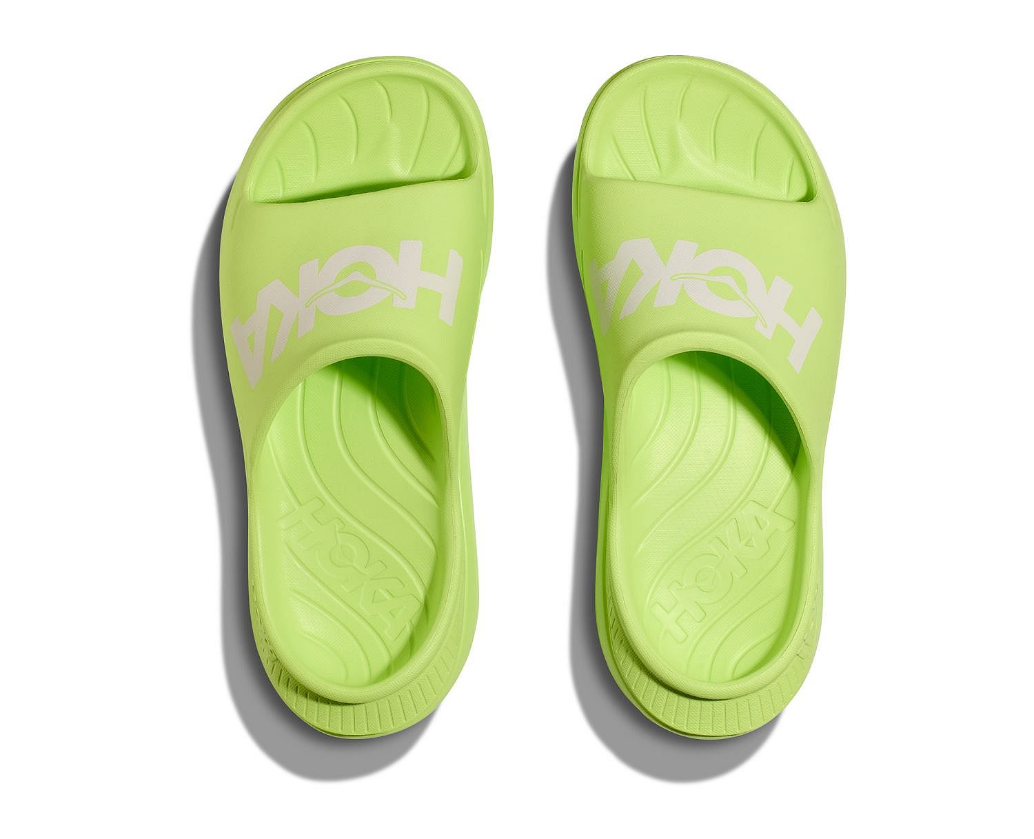 100577-Hoka-ORA-Athletic-Slide-slippers-groen-unisex-afbeelding-5