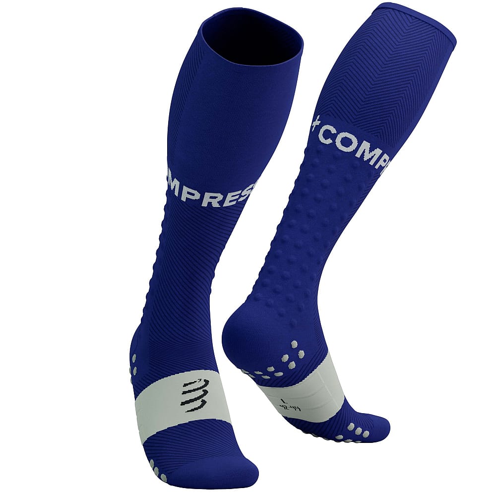 116084-Compressport-Full-Run-hardloopsokken-blauw-afbeelding-1