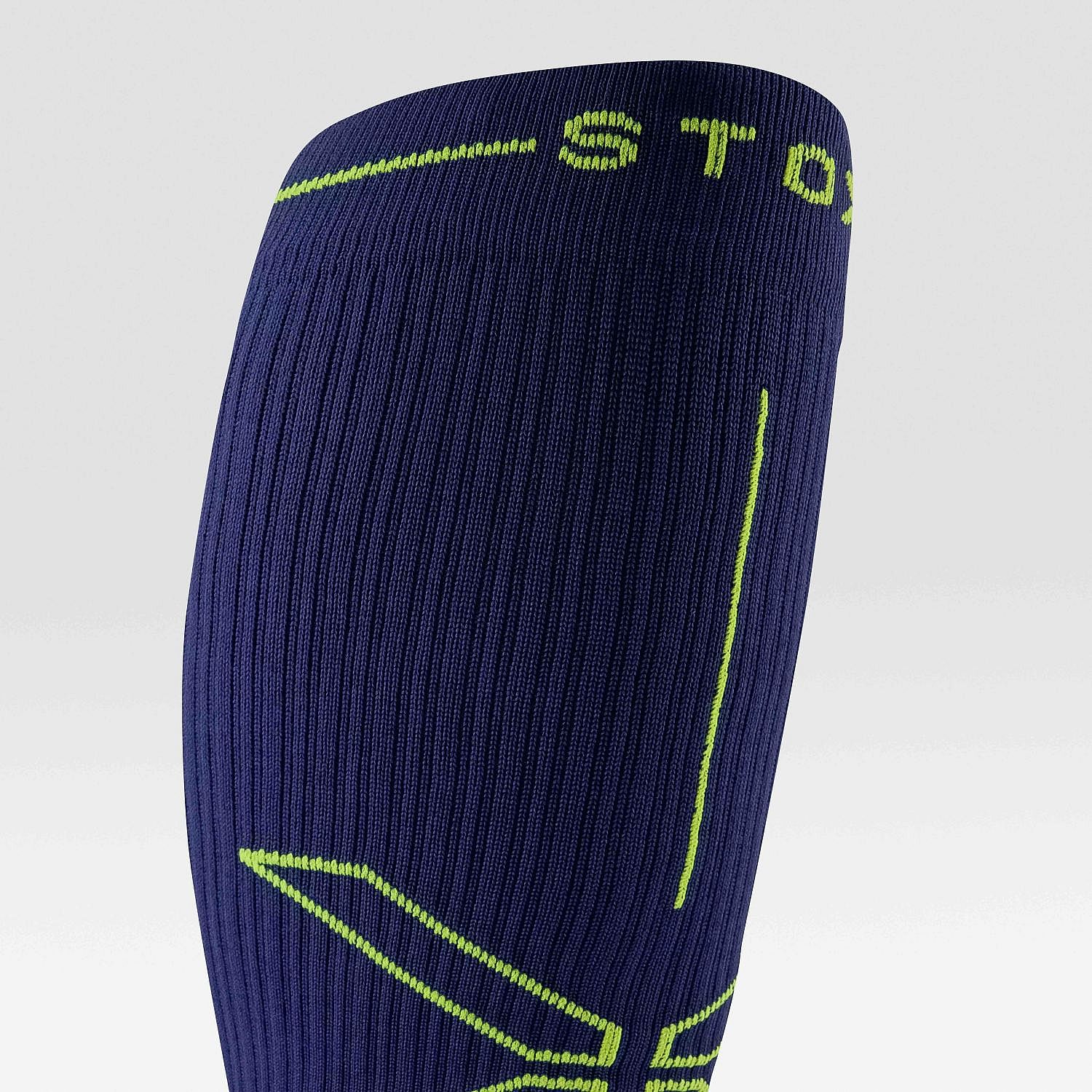 116179-Stox-Running-Socks-donkerblauwgeel-heren-afbeelding-5