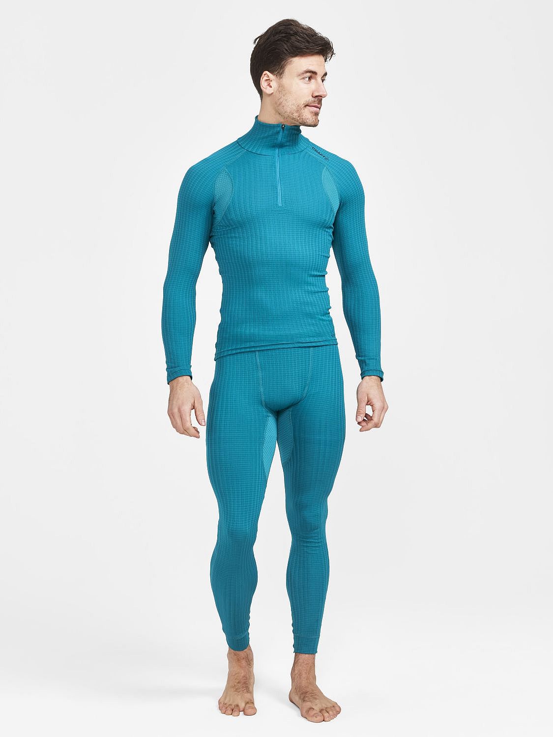 80942-Craft-Active-extreme-X-zip-ondershirt-lange-mouw-blauw-heren-afbeelding-5