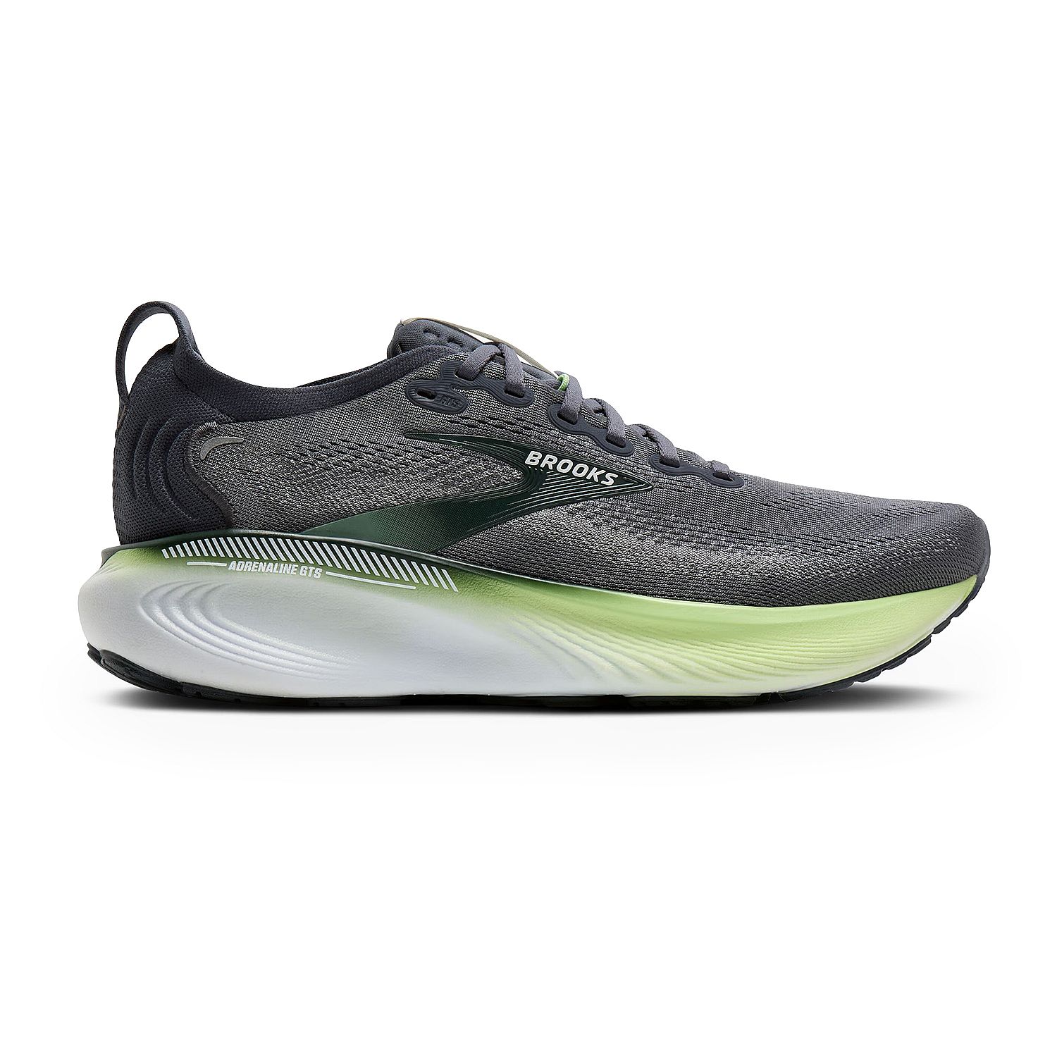 145091-Brooks-Adrenaline-GTS-25-hardloopschoenen-GreyParadise-GreenSpruce-heren-afbeelding-1