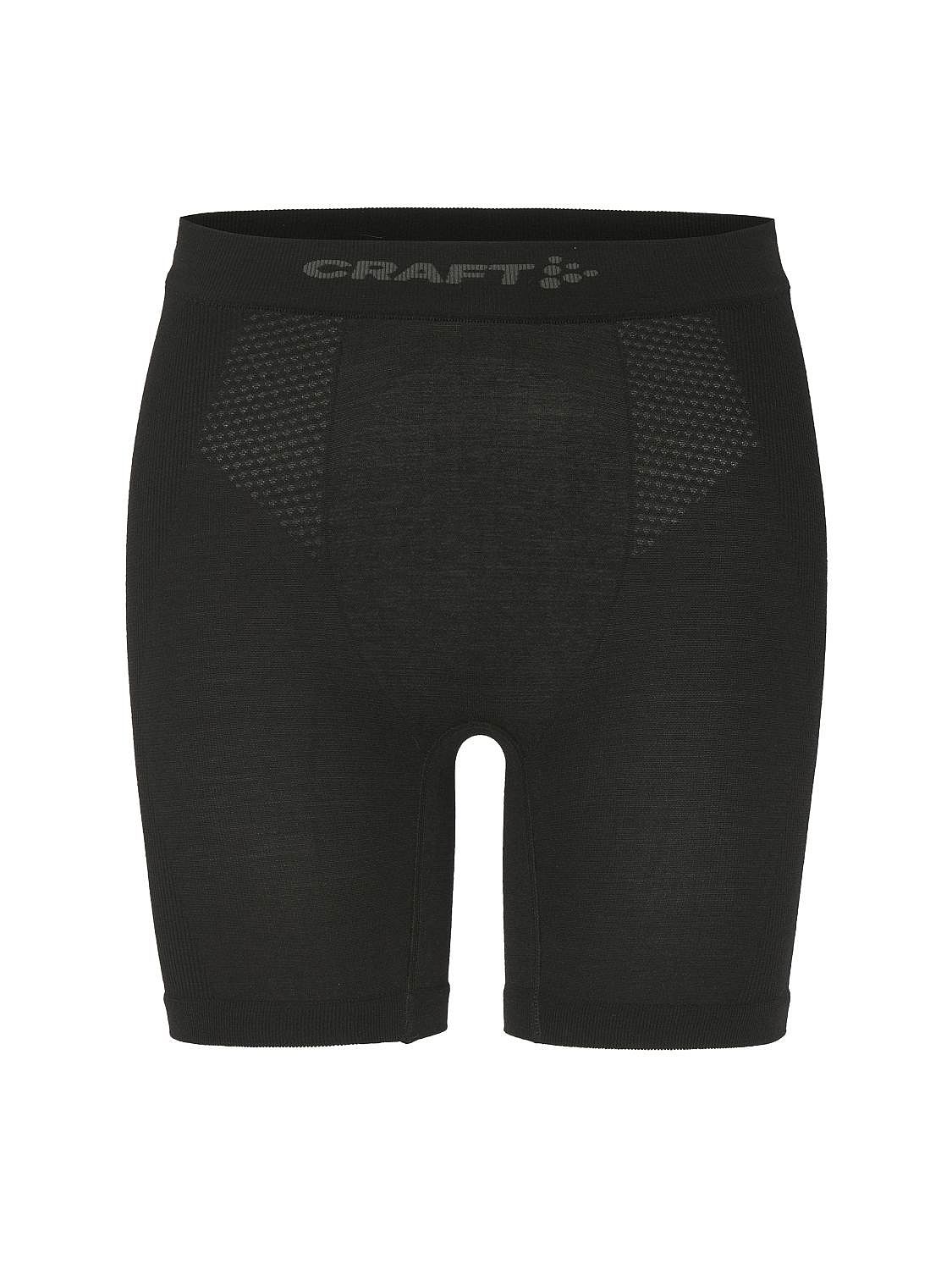 119186-Craft-Wool-Seamless-boxer-6-Inch-zwart-heren-afbeelding-1