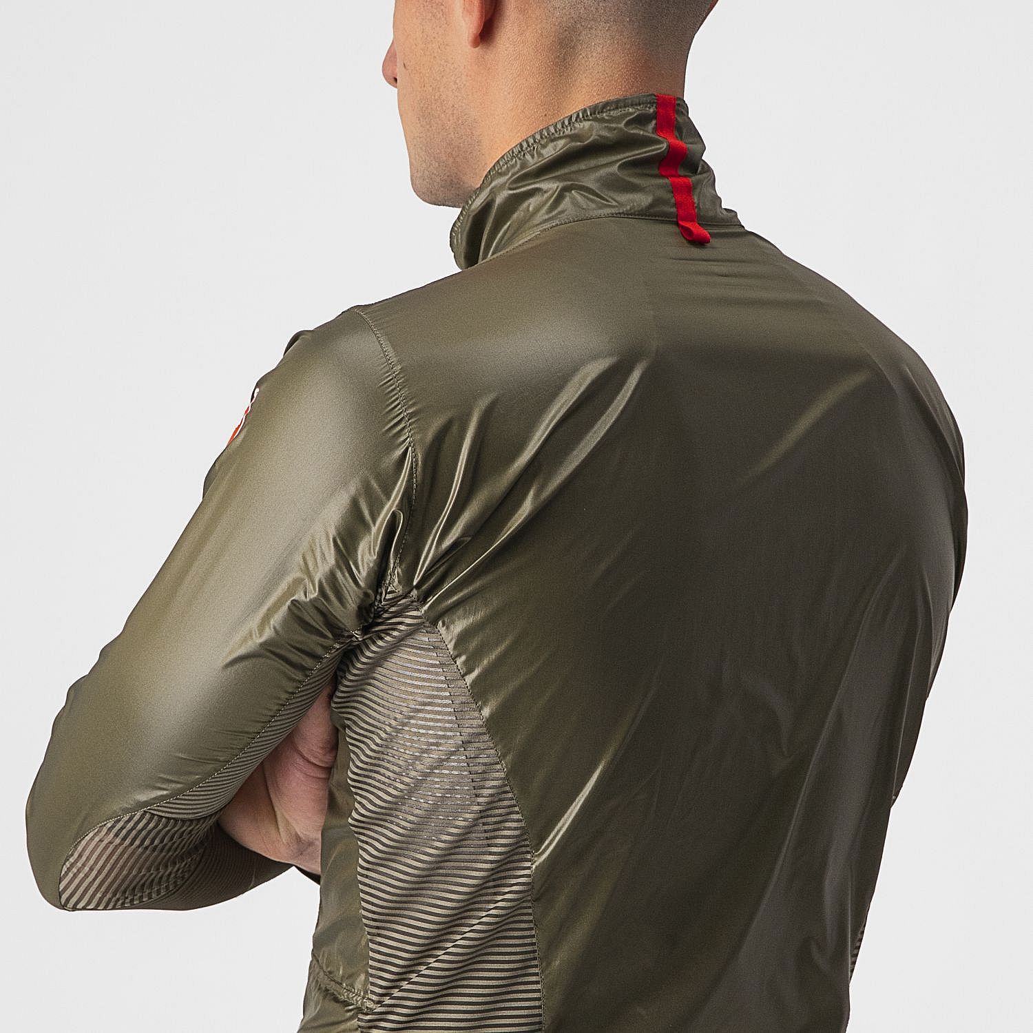 81456-Castelli-Aria-shell-fietsjack-bruin-heren-afbeelding-2