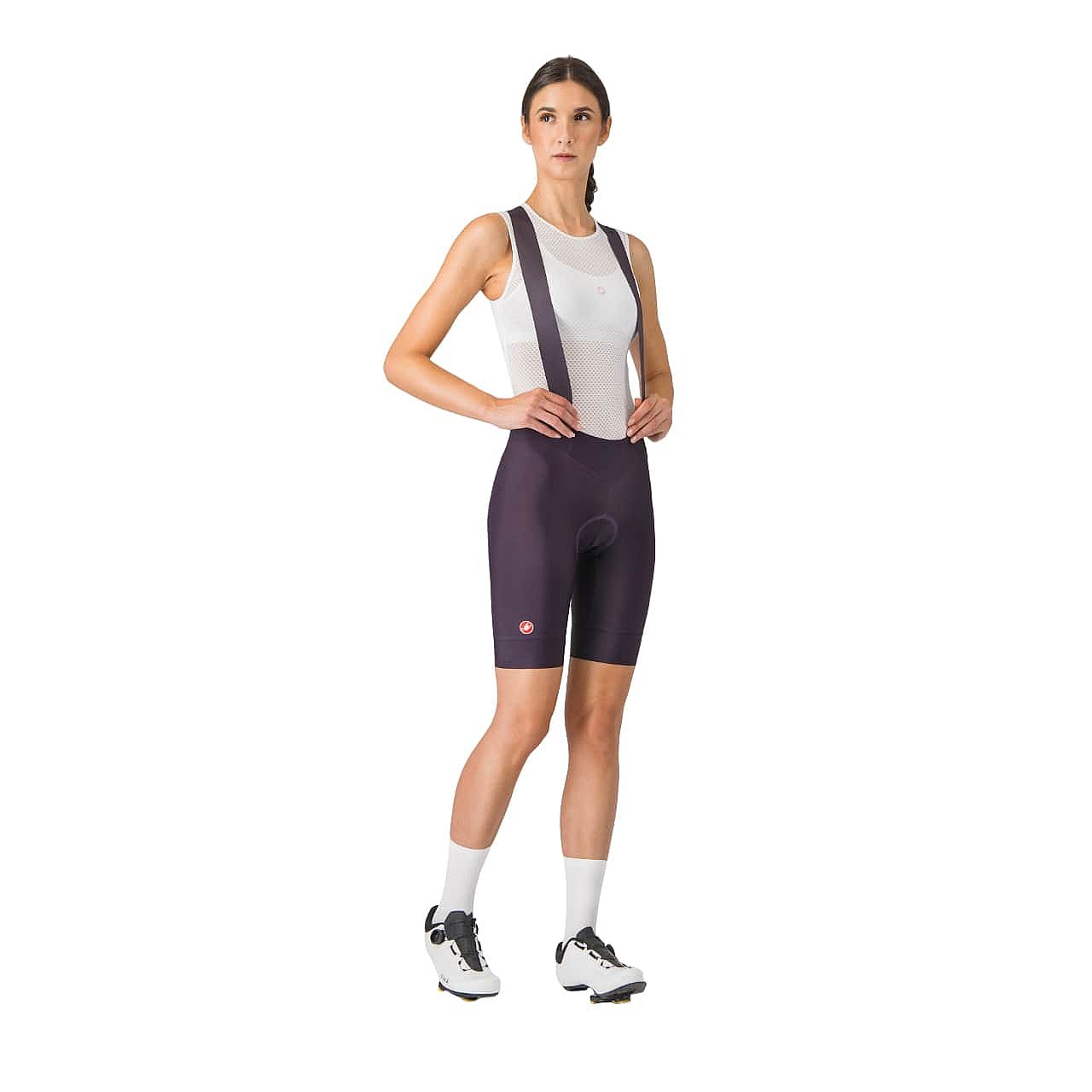 4525044-513-Castelli-Prima-2-DT-bibshort-paars-dames-afbeelding-1