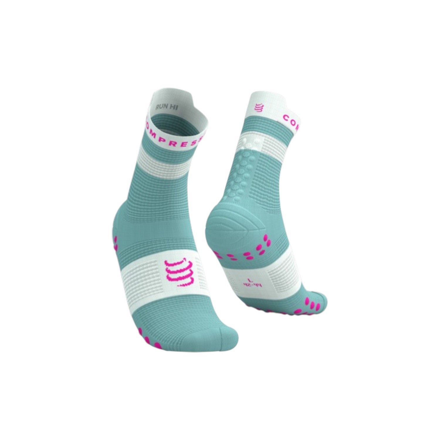 140277-Compressport-Pro-racing-v4.0-high-cut-hardloopsokken-mint-afbeelding-1