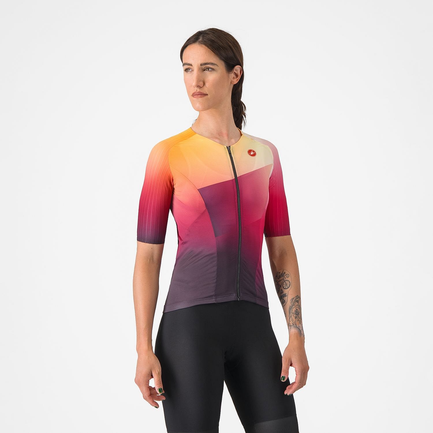 109444-Castelli-Free-speed-3-W-top-oranje-dames-afbeelding-3