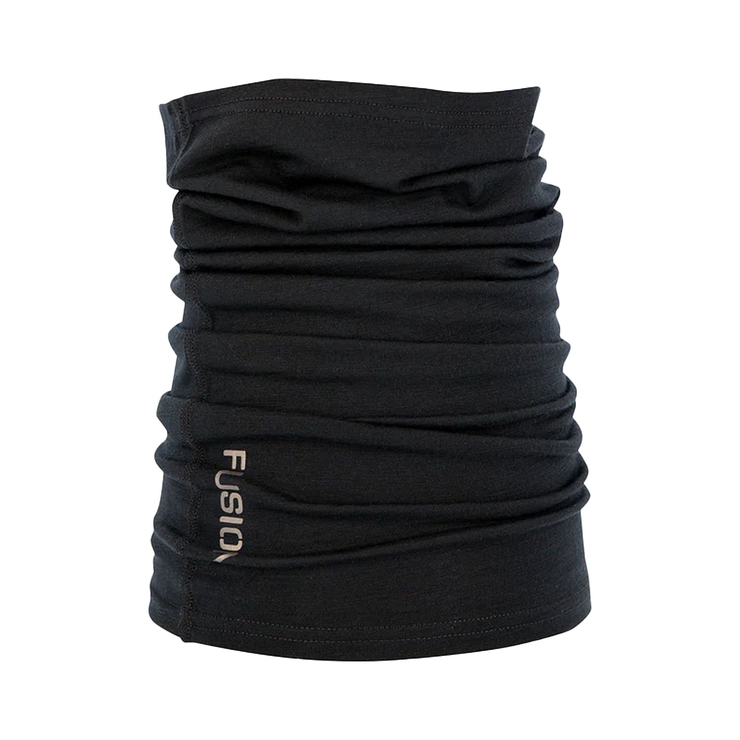 0224-BLK-Fusion-Merino-150-Neck-Gaiter-zwart-afbeelding-1