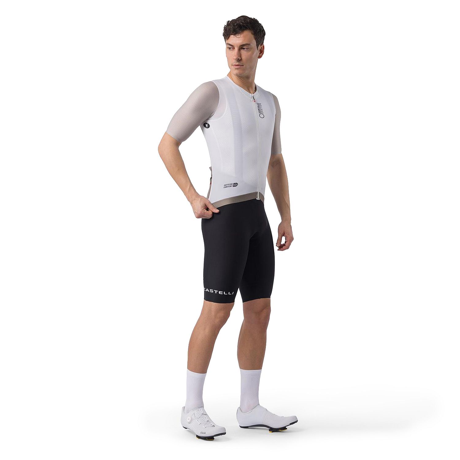 140590-Castelli-corretto-jersey-ivoryclay-black-heren-afbeelding-1