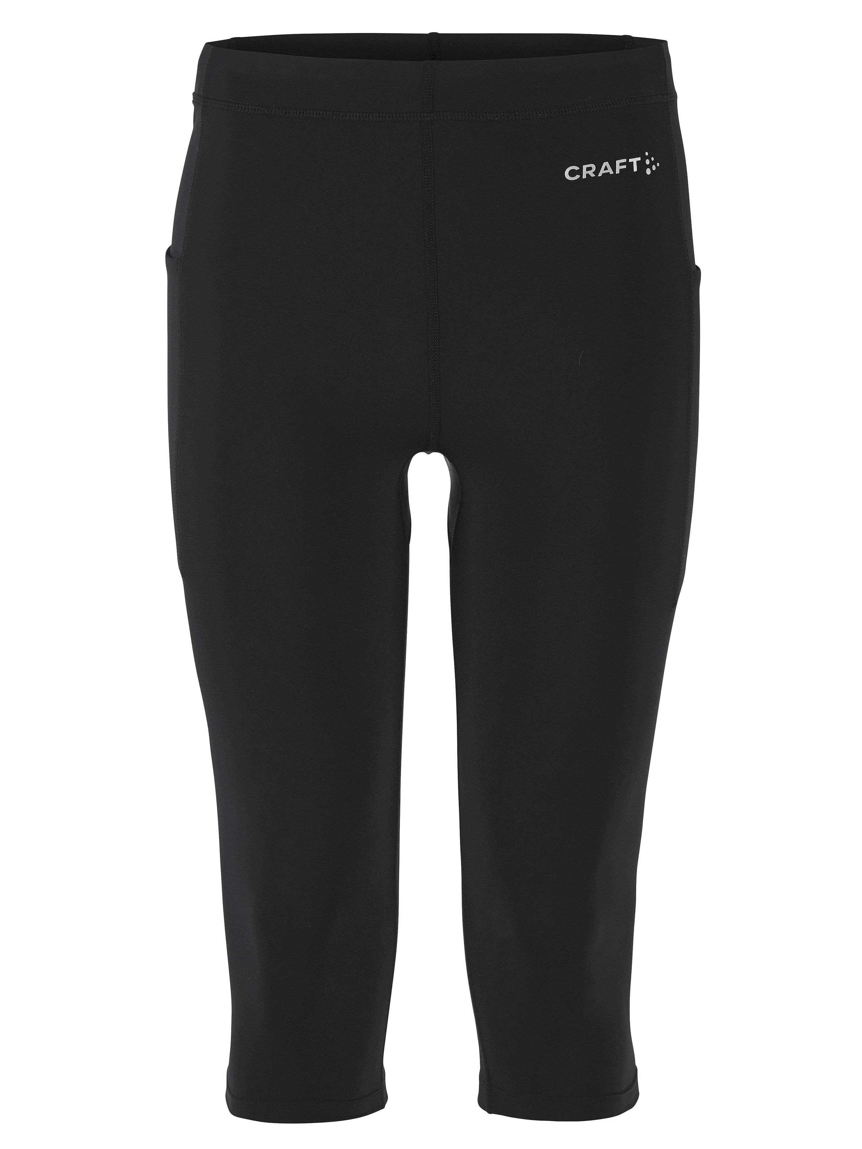 C17229-9990-Craft-essence-3-fietsbroek-driekwart-zonder-bretels-heren-black-afbeelding-1
